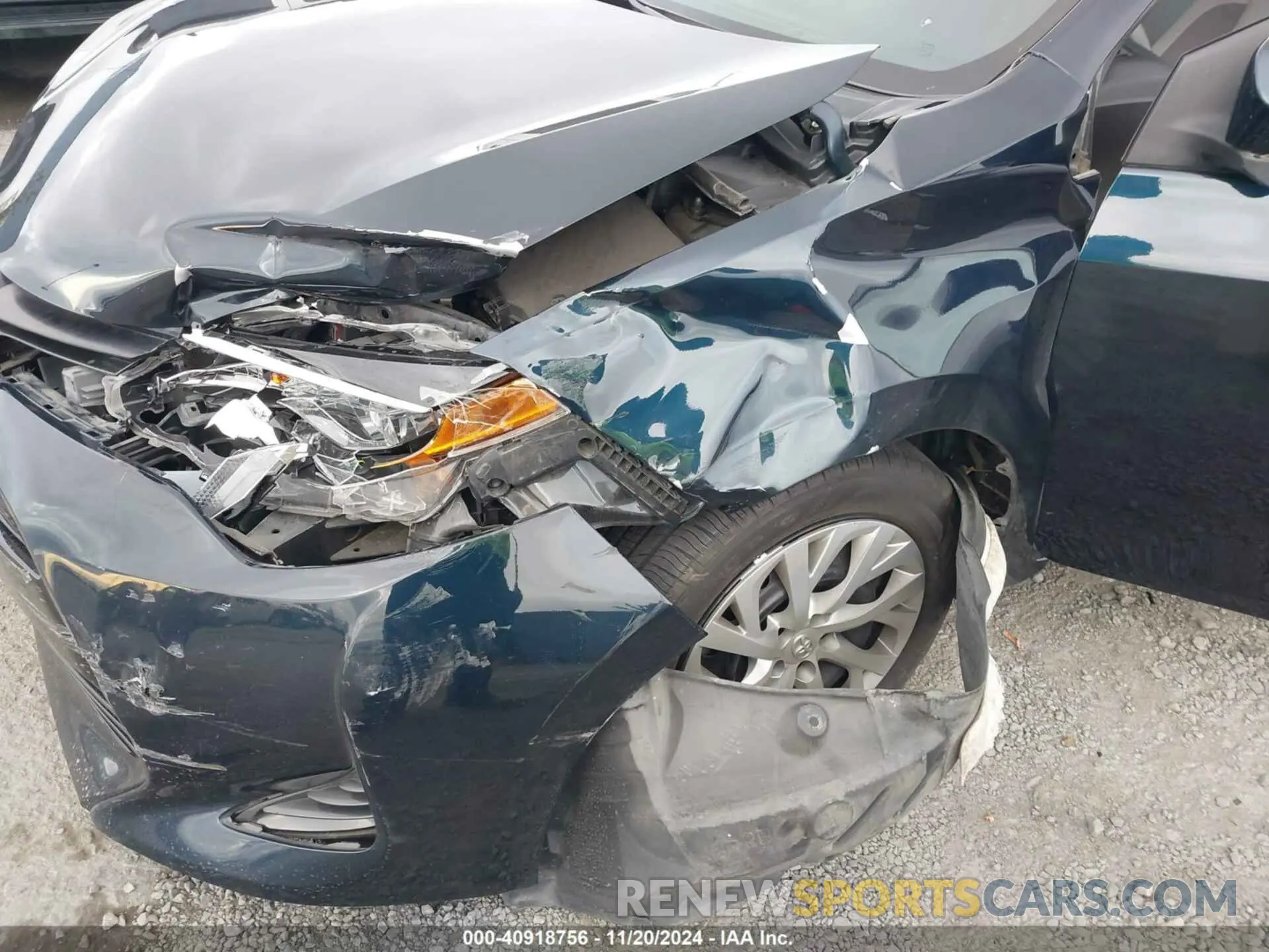 6 fotografías del automóvil dañado 2T1BURHE7KC178868 TOYOTA COROLLA 2019