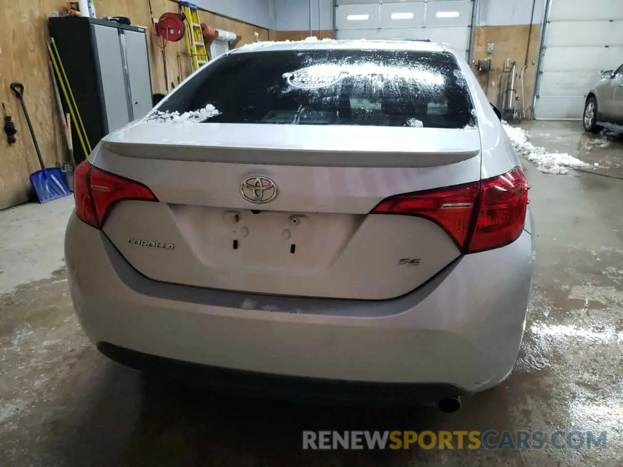6 fotografías del automóvil dañado 2T1BURHE7KC181186 TOYOTA COROLLA 2019