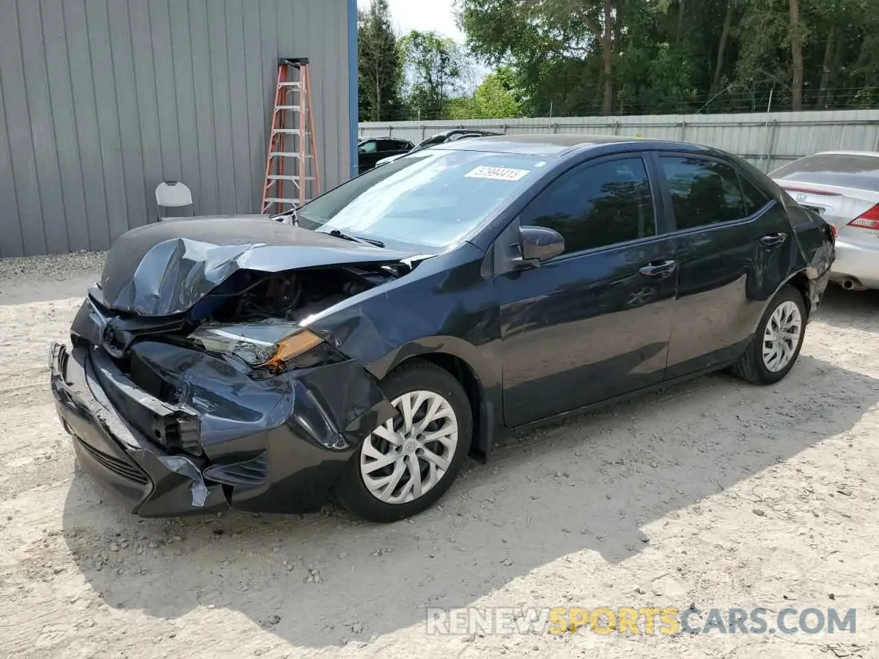 1 fotografías del automóvil dañado 2T1BURHE7KC184329 TOYOTA COROLLA 2019