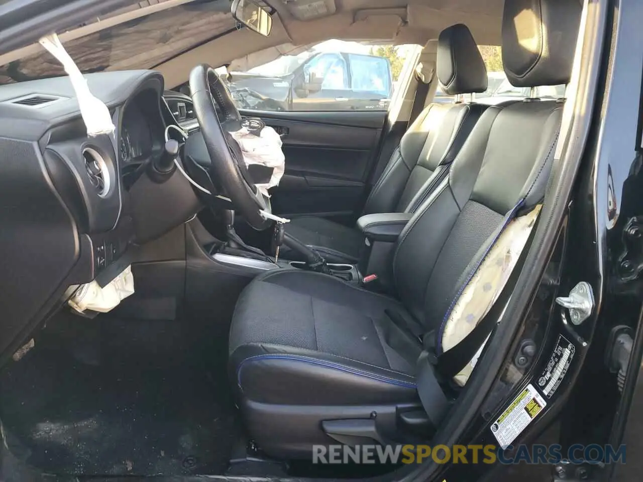 7 fotografías del automóvil dañado 2T1BURHE7KC190020 TOYOTA COROLLA 2019