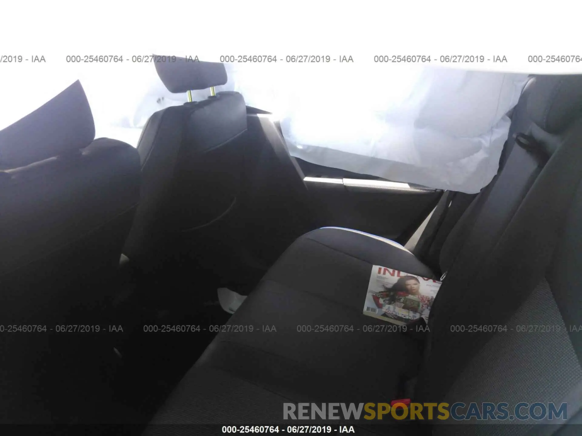 8 fotografías del automóvil dañado 2T1BURHE7KC193029 TOYOTA COROLLA 2019