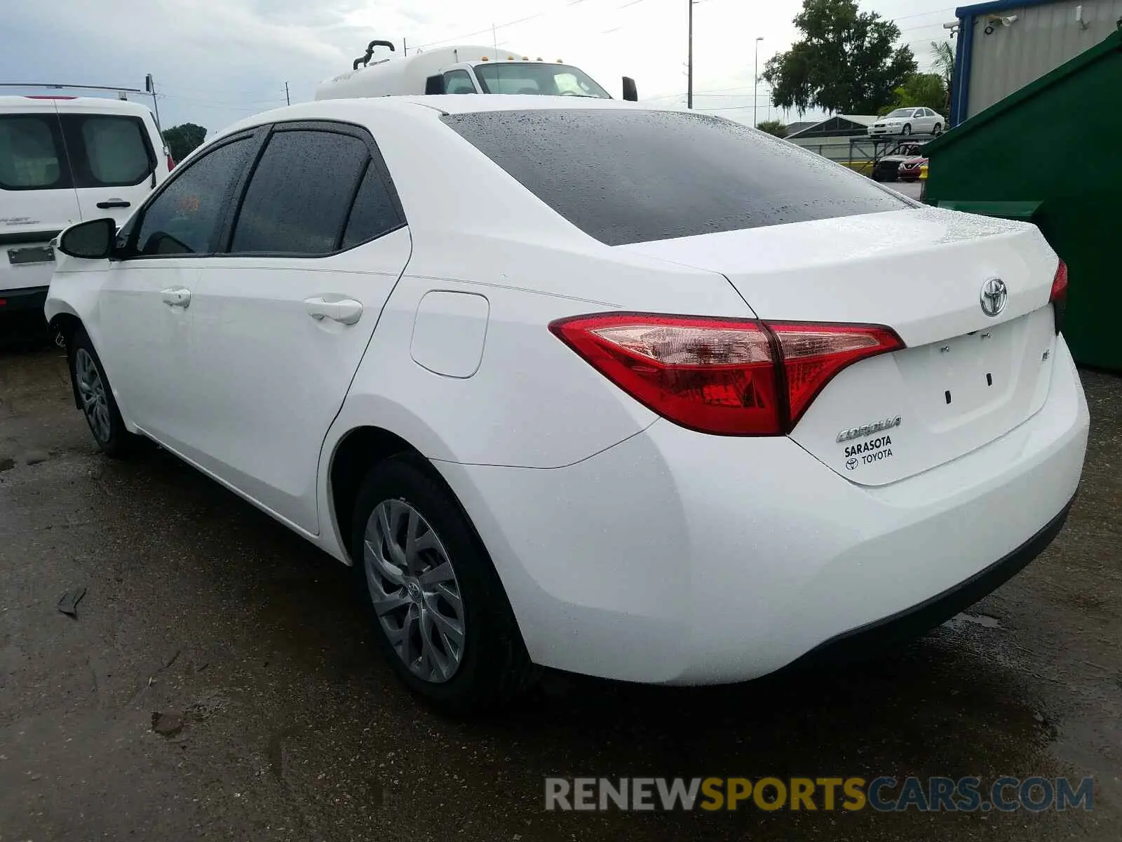 3 fotografías del automóvil dañado 2T1BURHE7KC197422 TOYOTA COROLLA 2019