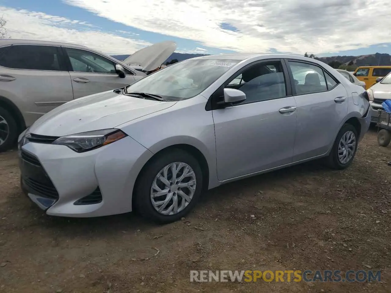 1 fotografías del automóvil dañado 2T1BURHE7KC202988 TOYOTA COROLLA 2019