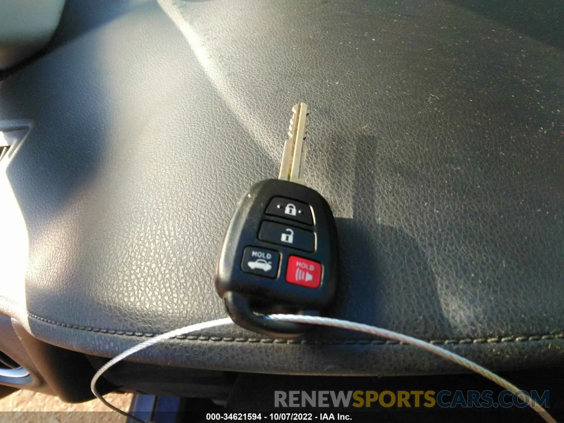 11 fotografías del automóvil dañado 2T1BURHE7KC209309 TOYOTA COROLLA 2019