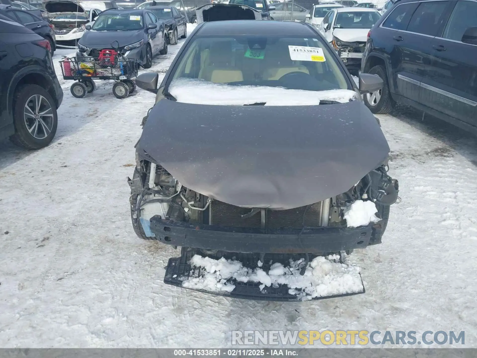 12 fotografías del automóvil dañado 2T1BURHE7KC209603 TOYOTA COROLLA 2019
