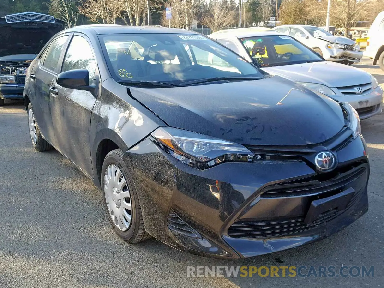 1 fotografías del automóvil dañado 2T1BURHE7KC211691 TOYOTA COROLLA 2019