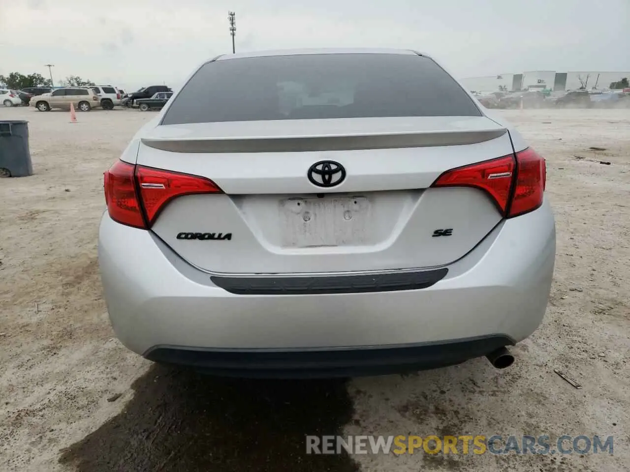 6 fotografías del automóvil dañado 2T1BURHE7KC211819 TOYOTA COROLLA 2019