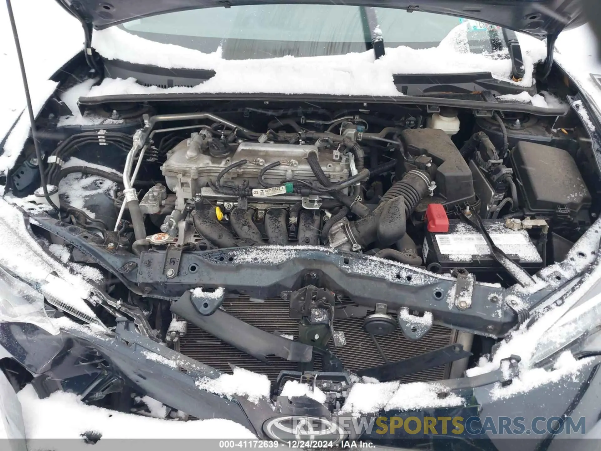 10 fotografías del automóvil dañado 2T1BURHE7KC212680 TOYOTA COROLLA 2019