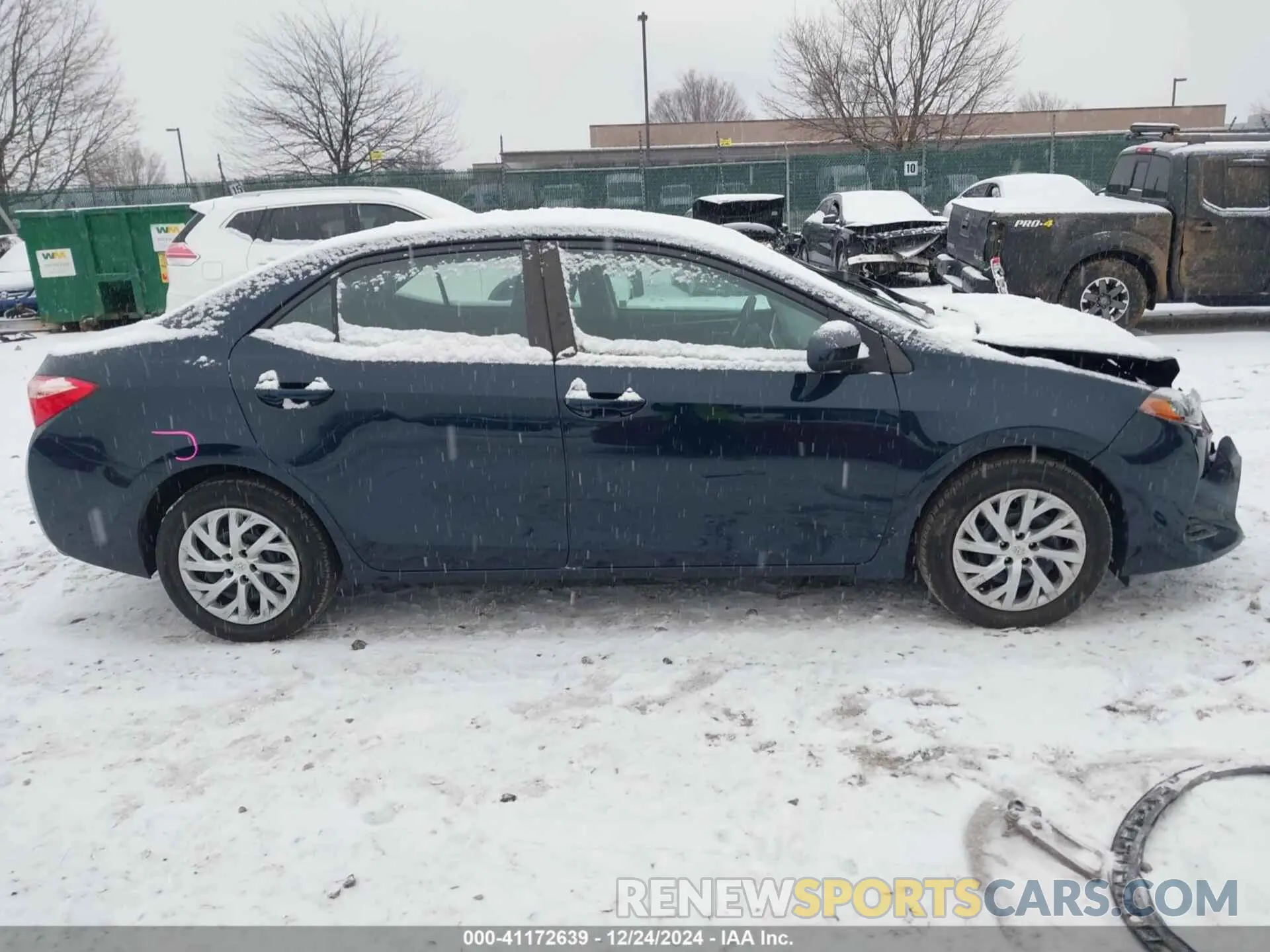 13 fotografías del automóvil dañado 2T1BURHE7KC212680 TOYOTA COROLLA 2019