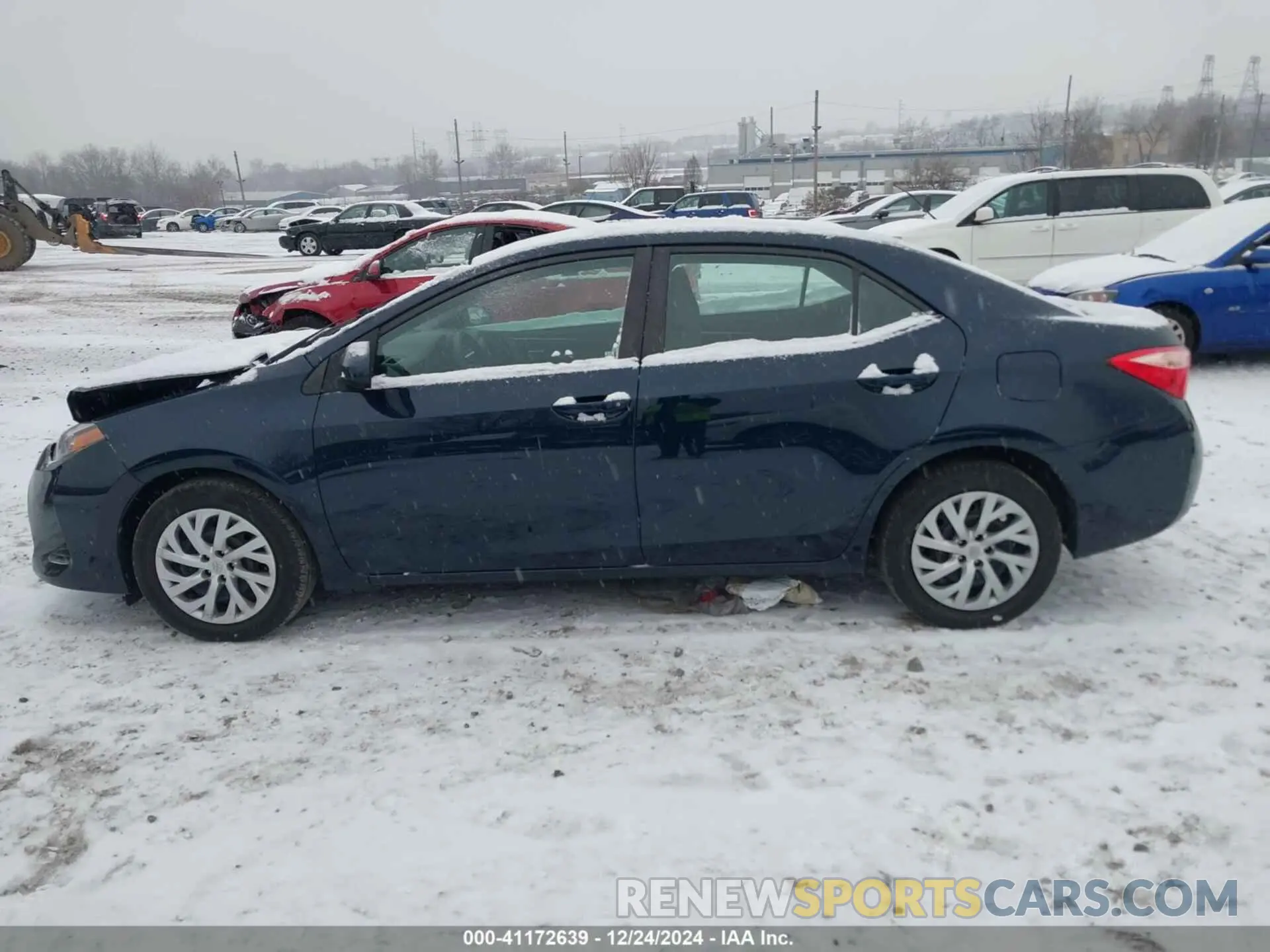 14 fotografías del automóvil dañado 2T1BURHE7KC212680 TOYOTA COROLLA 2019
