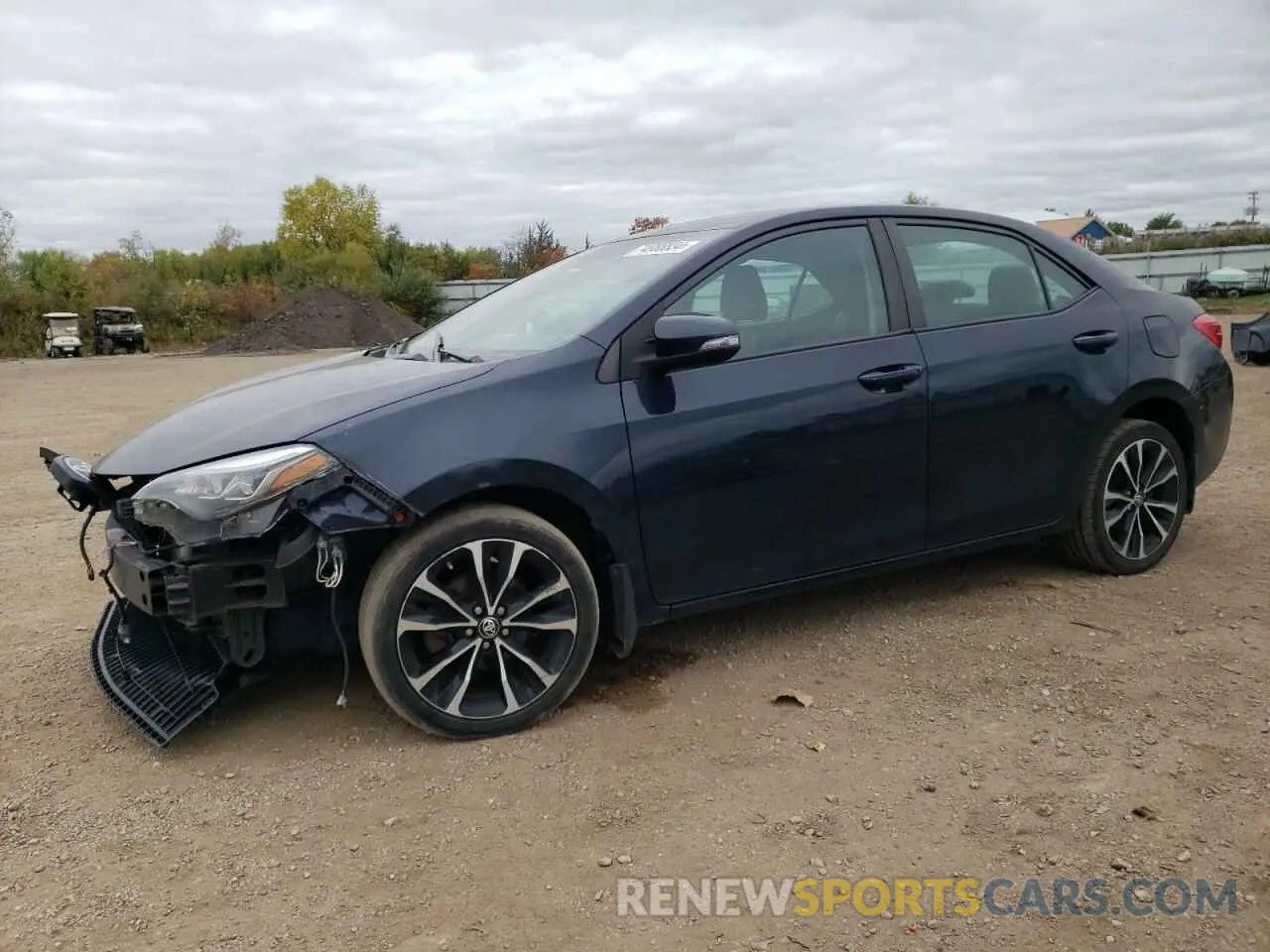 1 fotografías del automóvil dañado 2T1BURHE7KC223050 TOYOTA COROLLA 2019