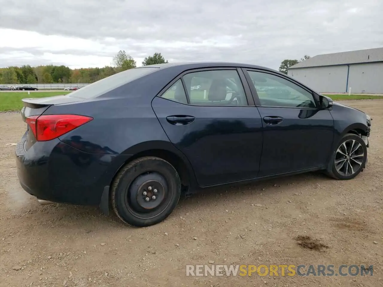 3 fotografías del automóvil dañado 2T1BURHE7KC223050 TOYOTA COROLLA 2019