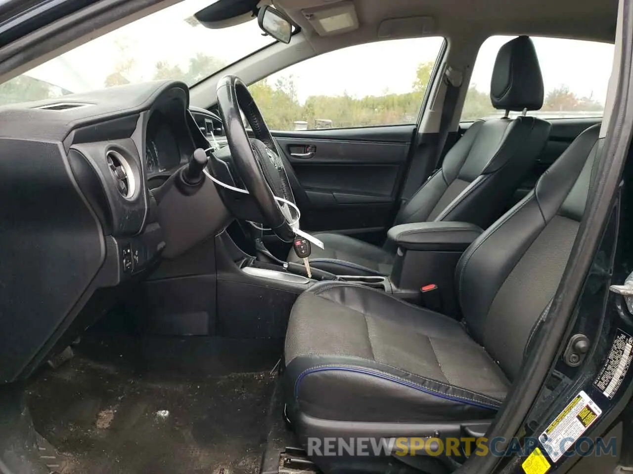 7 fotografías del automóvil dañado 2T1BURHE7KC223050 TOYOTA COROLLA 2019