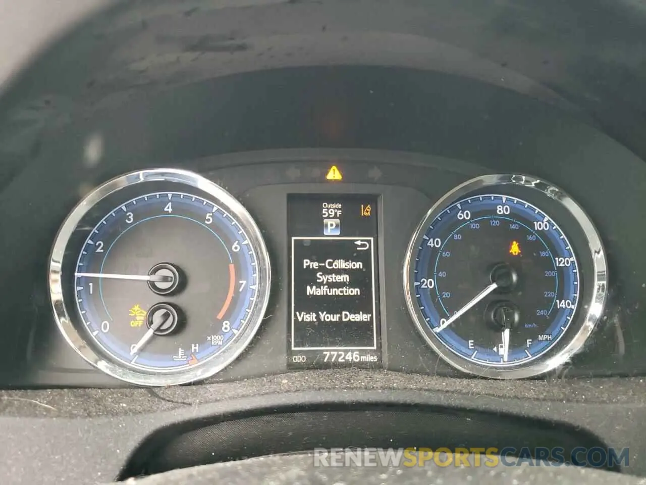 9 fotografías del automóvil dañado 2T1BURHE7KC223050 TOYOTA COROLLA 2019