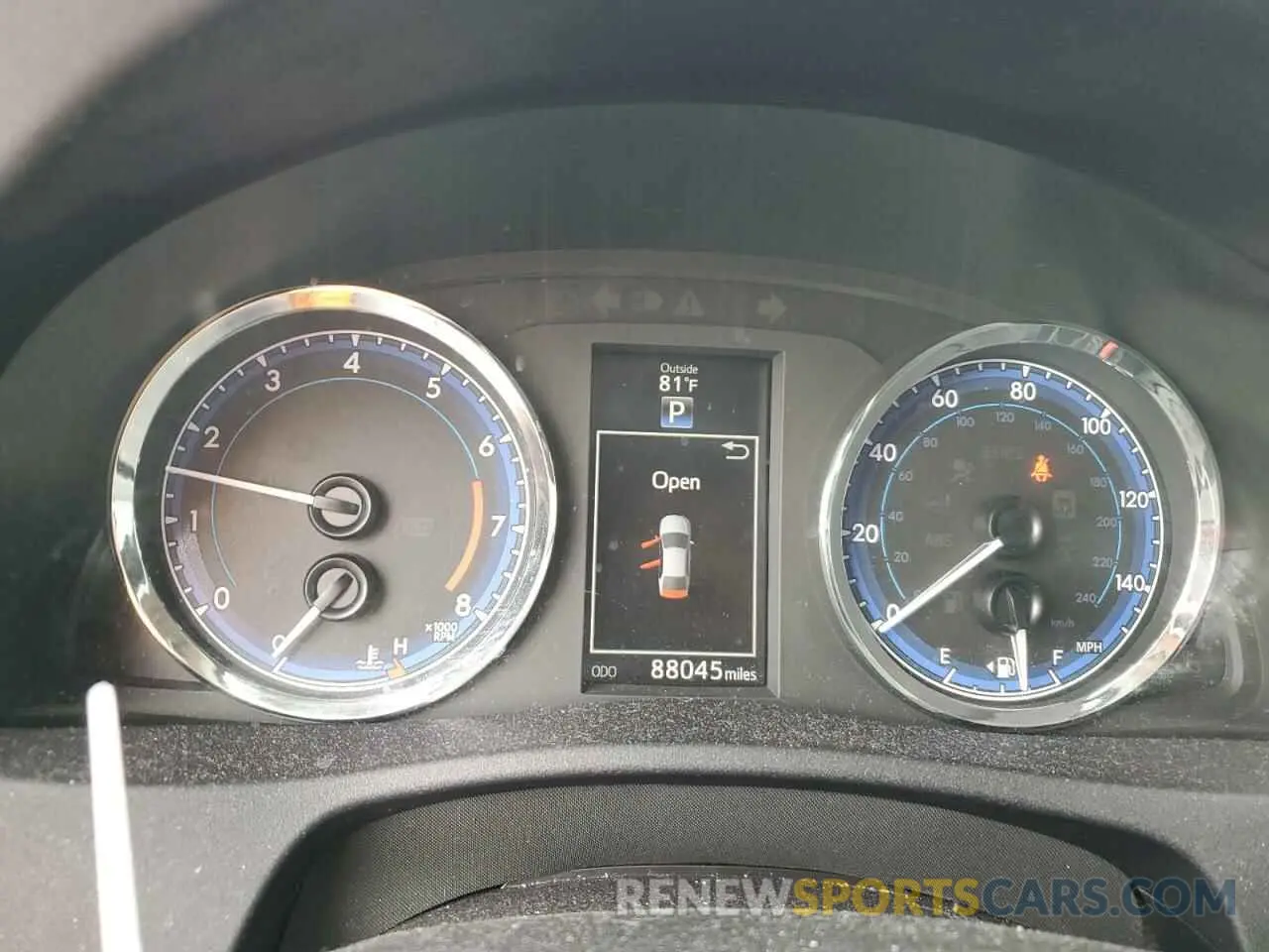 9 fotografías del automóvil dañado 2T1BURHE7KC224084 TOYOTA COROLLA 2019