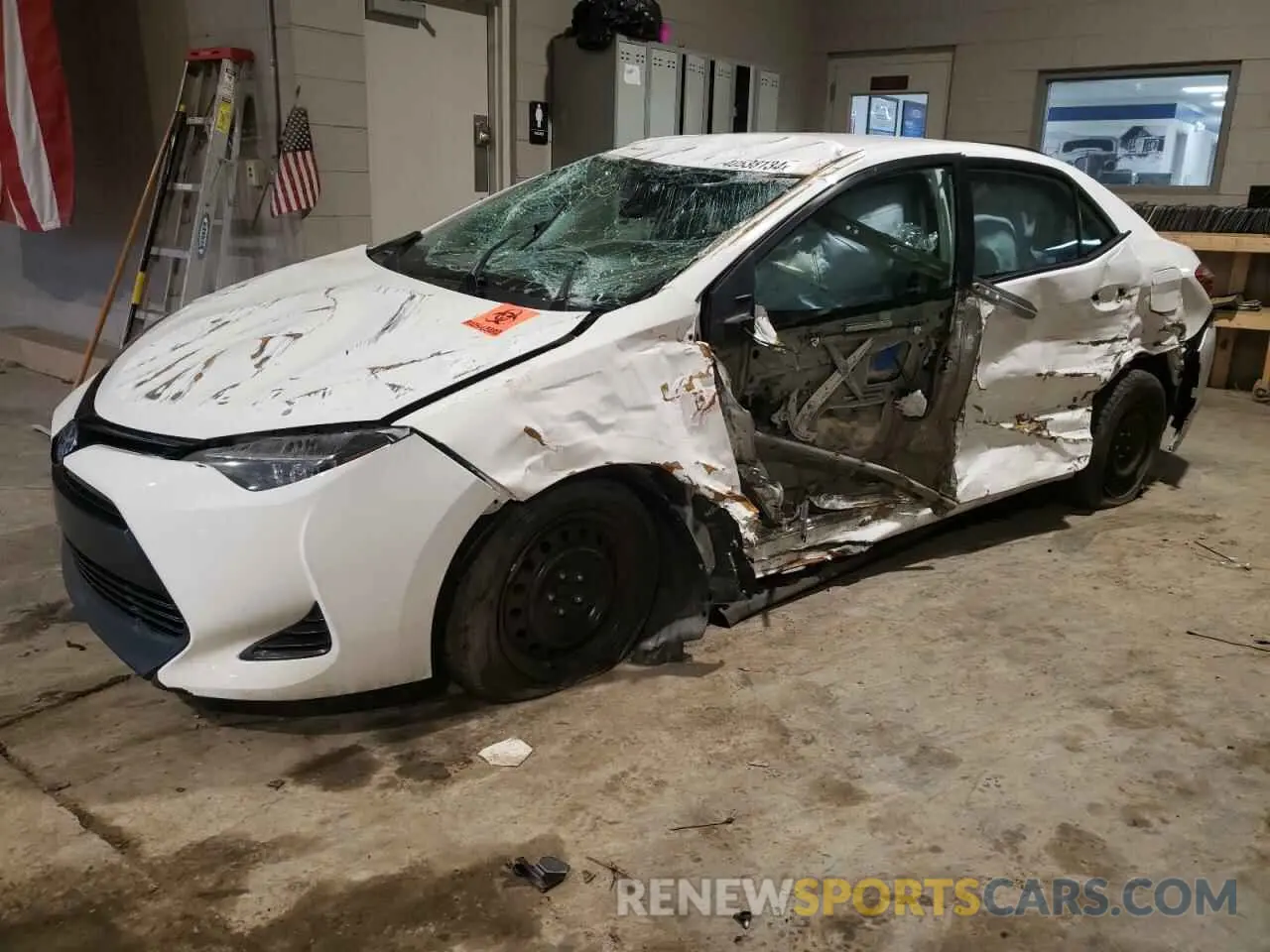 1 fotografías del automóvil dañado 2T1BURHE7KC228278 TOYOTA COROLLA 2019