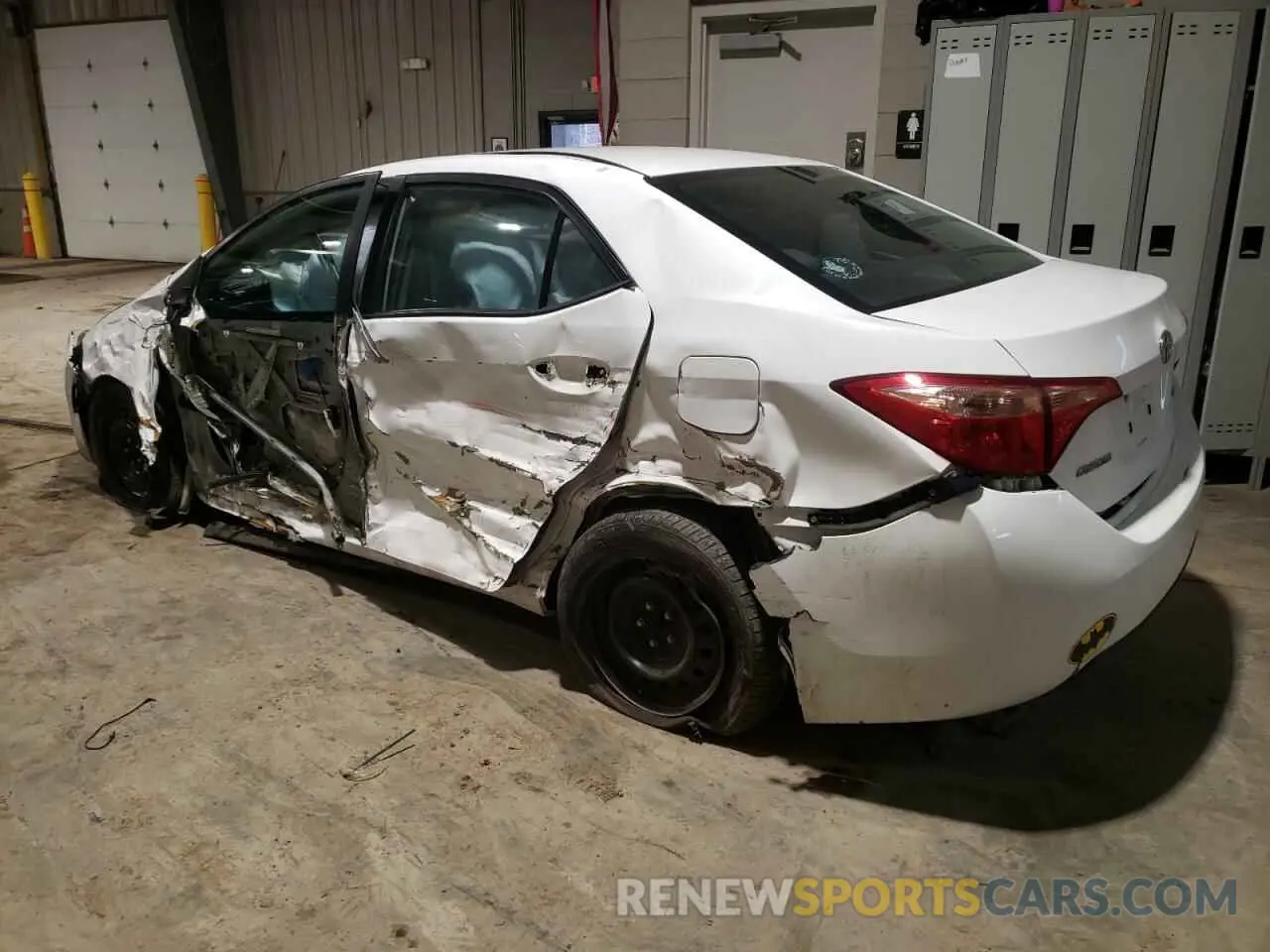 2 fotografías del automóvil dañado 2T1BURHE7KC228278 TOYOTA COROLLA 2019