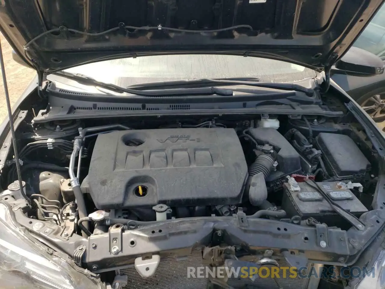 7 fotografías del automóvil dañado 2T1BURHE7KC235621 TOYOTA COROLLA 2019