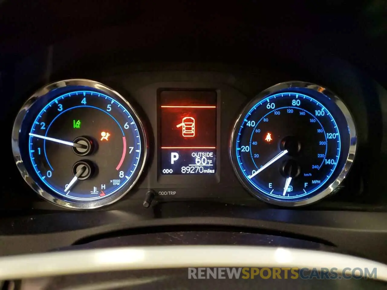 9 fotografías del automóvil dañado 2T1BURHE8KC130666 TOYOTA COROLLA 2019