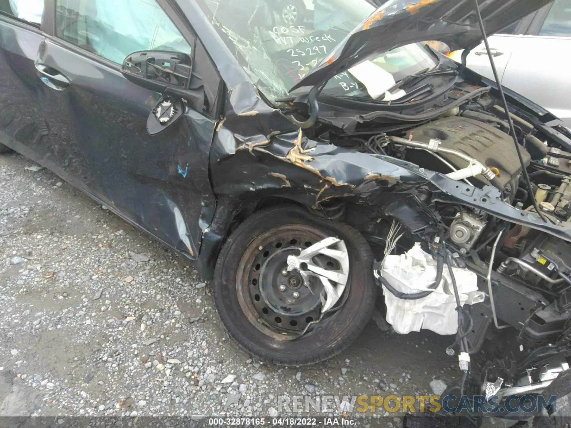 6 fotografías del automóvil dañado 2T1BURHE8KC137066 TOYOTA COROLLA 2019