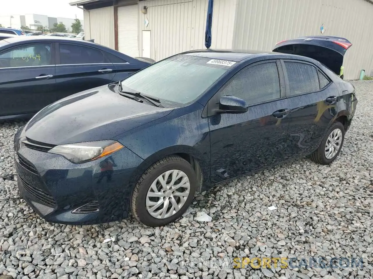 1 fotografías del automóvil dañado 2T1BURHE8KC144759 TOYOTA COROLLA 2019
