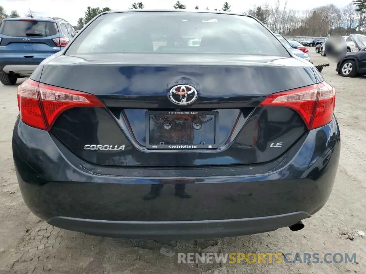 6 fotografías del automóvil dañado 2T1BURHE8KC145085 TOYOTA COROLLA 2019
