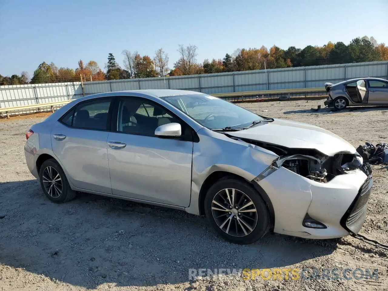 4 fotografías del automóvil dañado 2T1BURHE8KC149041 TOYOTA COROLLA 2019