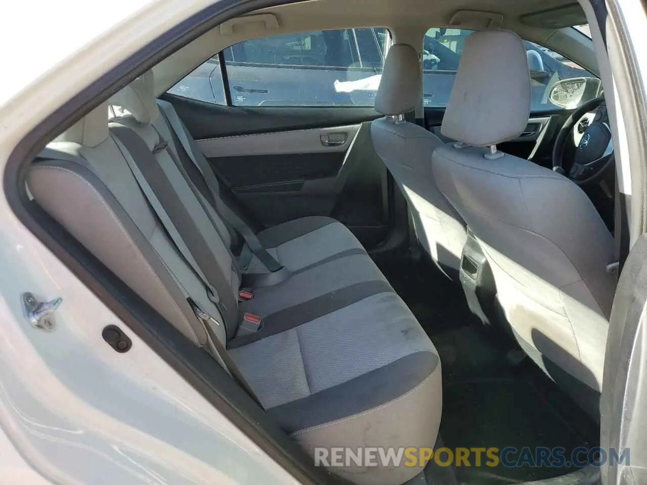 10 fotografías del automóvil dañado 2T1BURHE8KC154076 TOYOTA COROLLA 2019