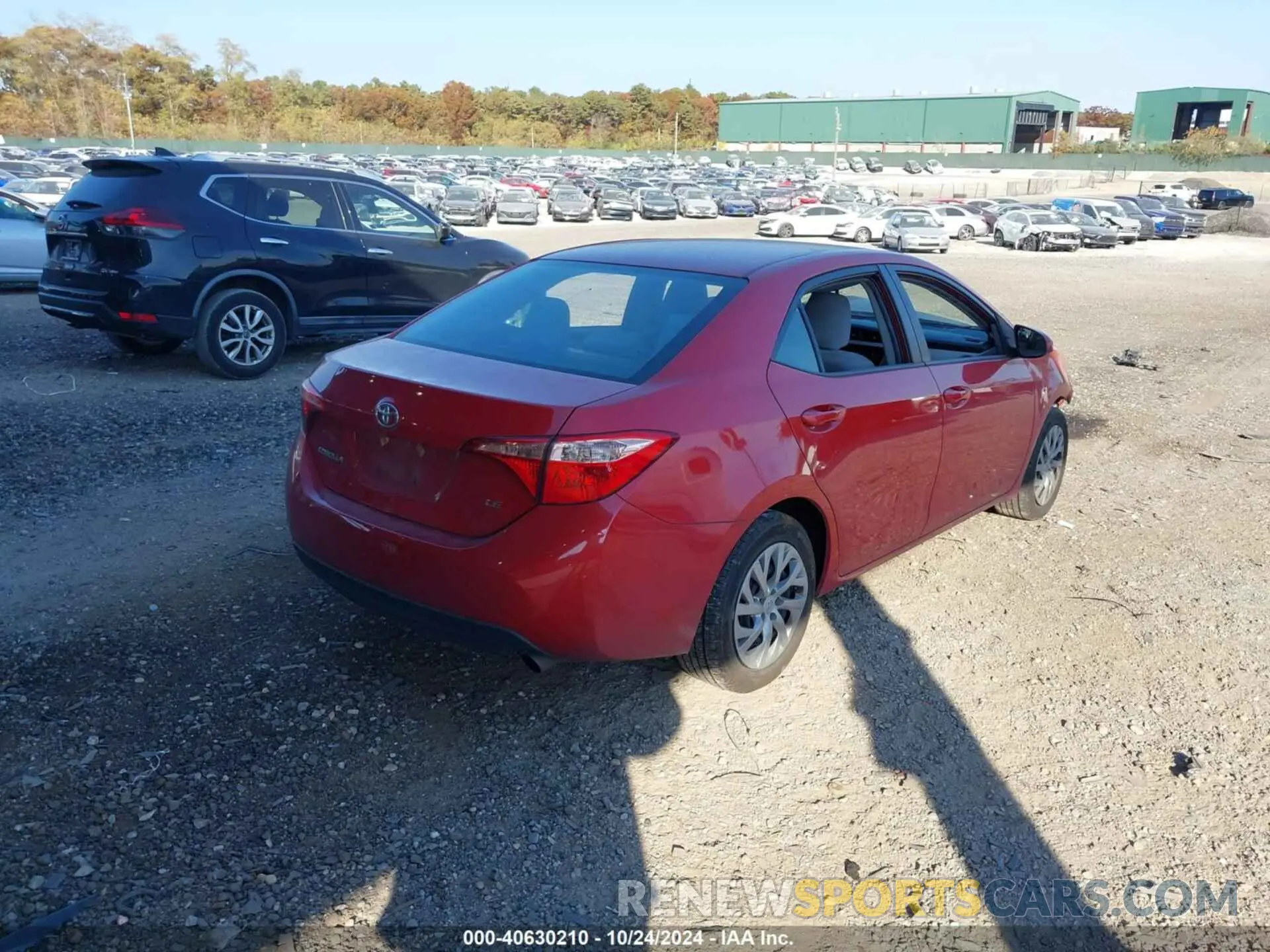 4 fotografías del automóvil dañado 2T1BURHE8KC154952 TOYOTA COROLLA 2019