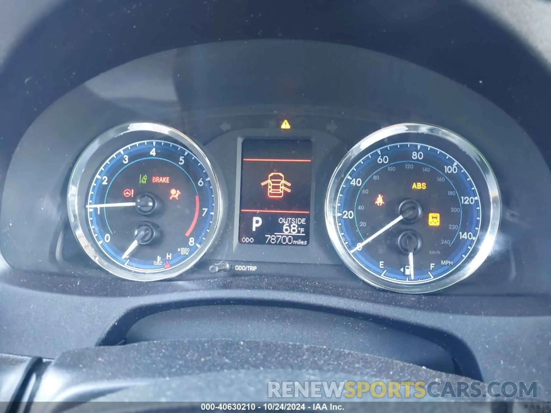 7 fotografías del automóvil dañado 2T1BURHE8KC154952 TOYOTA COROLLA 2019