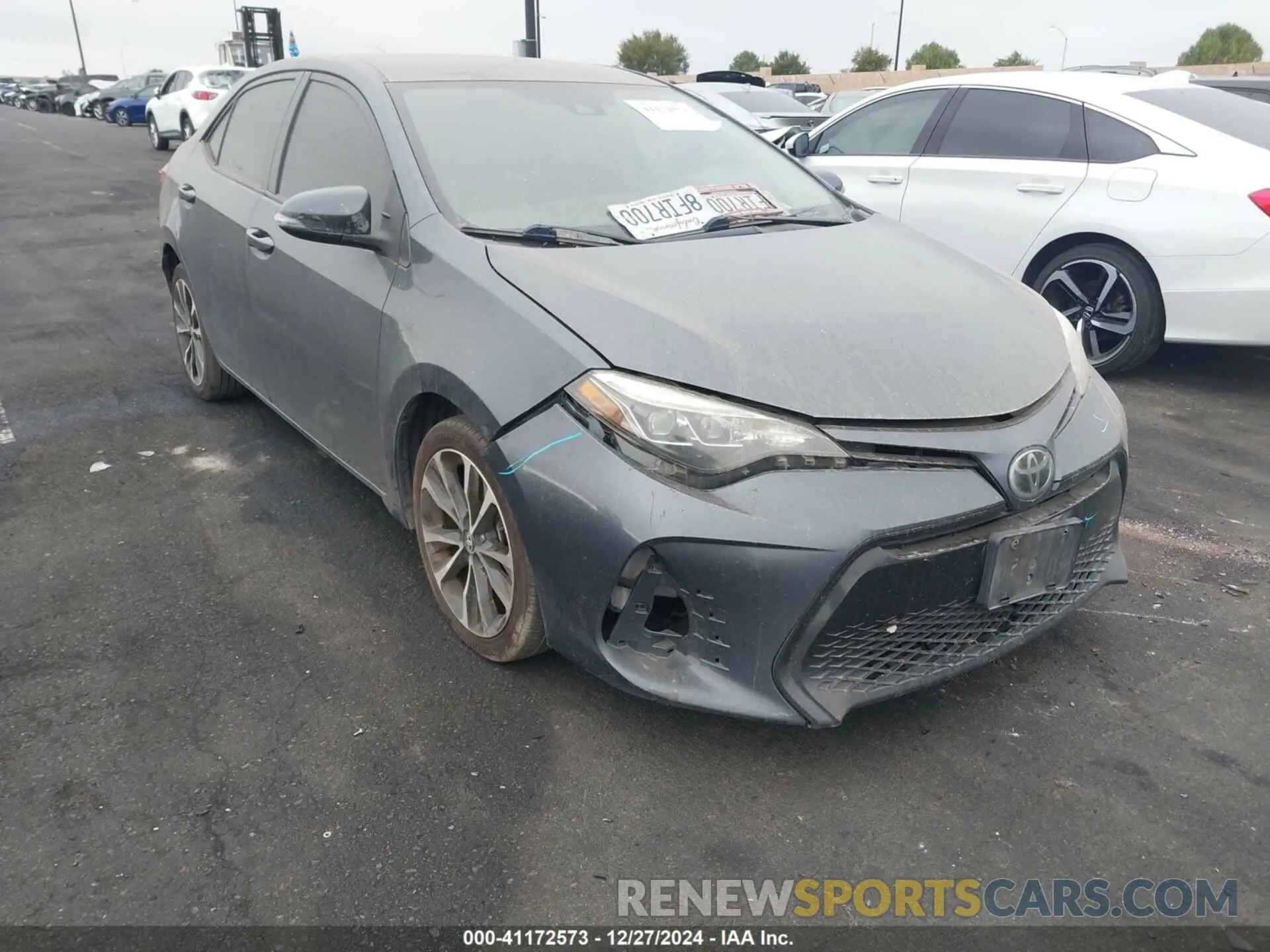 13 fotografías del automóvil dañado 2T1BURHE8KC156068 TOYOTA COROLLA 2019