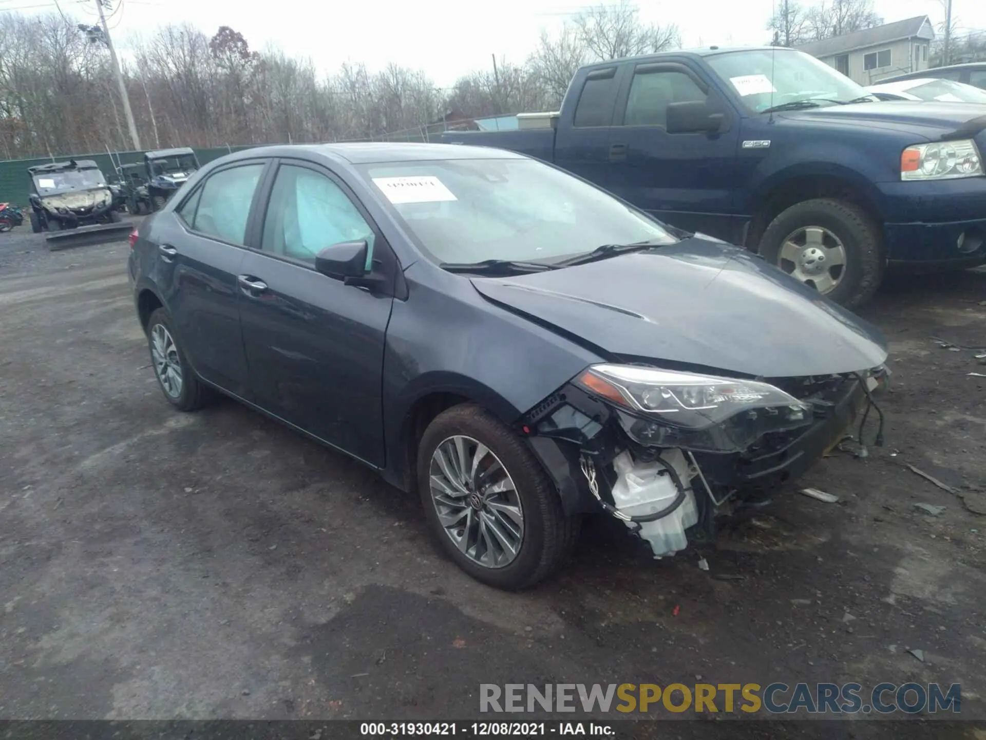 1 fotografías del automóvil dañado 2T1BURHE8KC160427 TOYOTA COROLLA 2019
