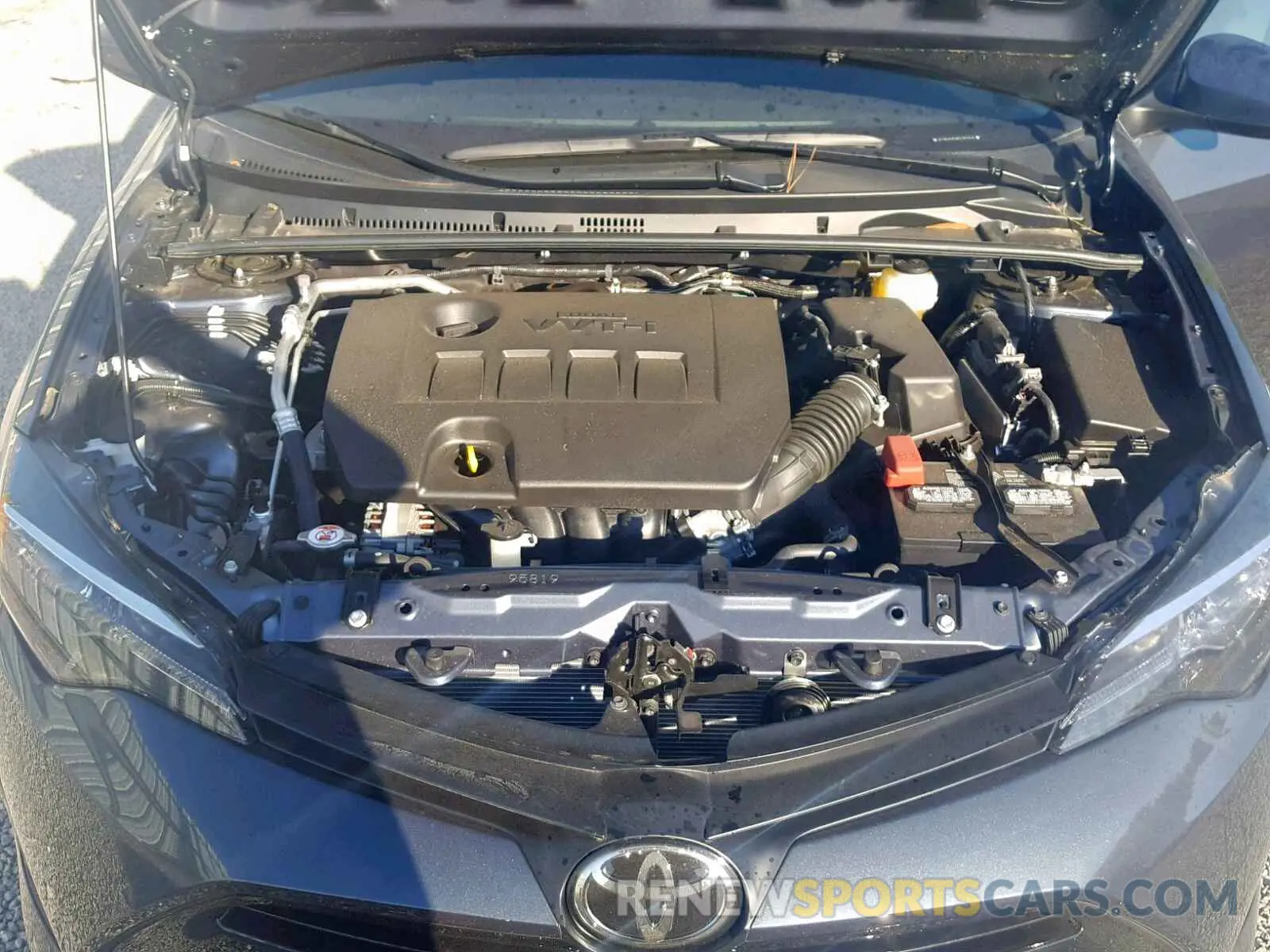 7 fotografías del automóvil dañado 2T1BURHE8KC167636 TOYOTA COROLLA 2019
