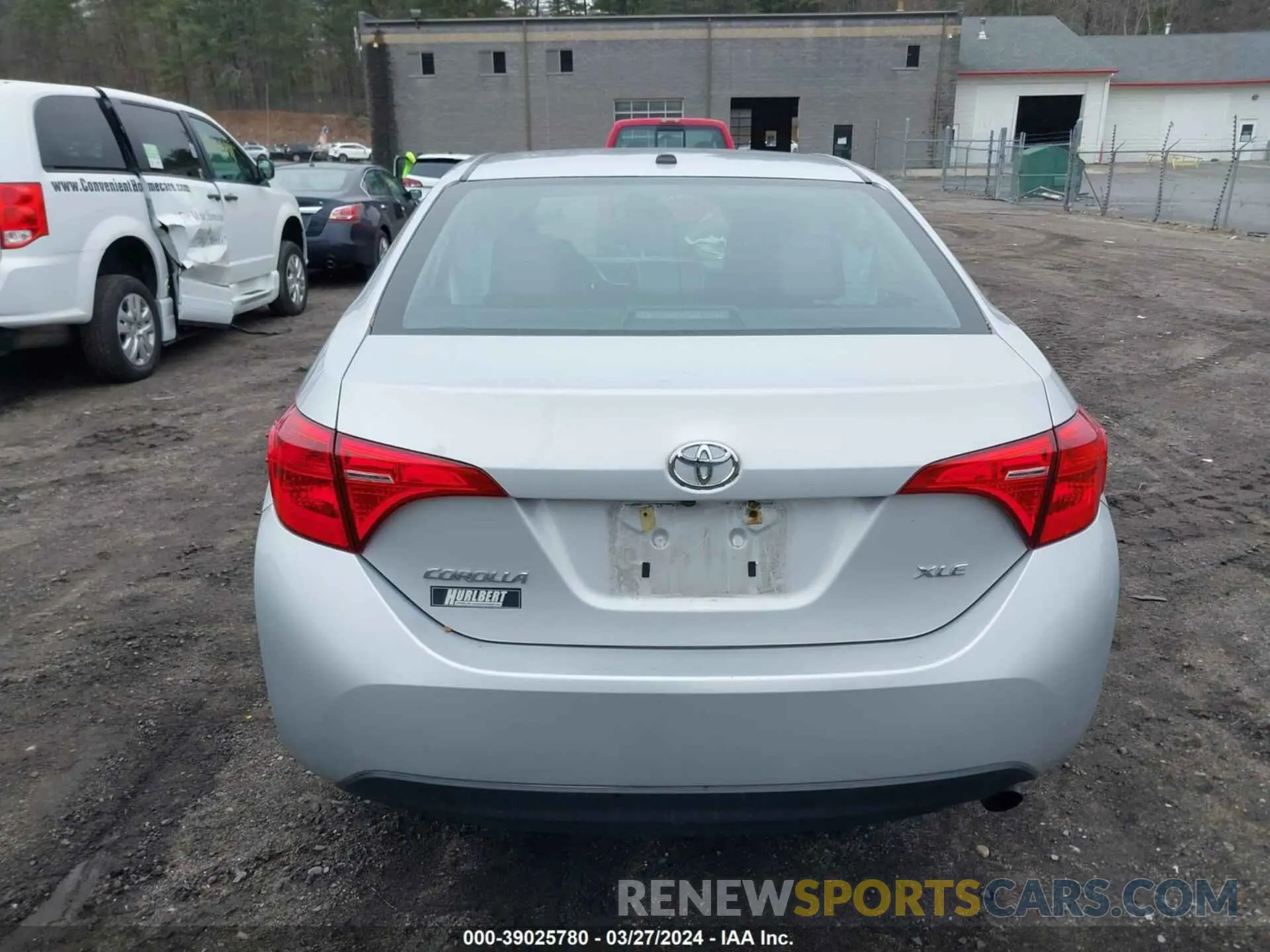 16 fotografías del automóvil dañado 2T1BURHE8KC171833 TOYOTA COROLLA 2019
