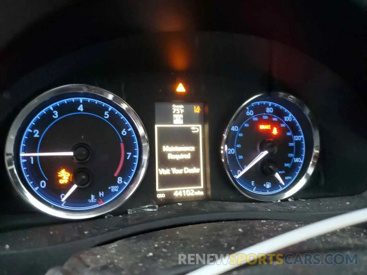 9 fotografías del automóvil dañado 2T1BURHE8KC179897 TOYOTA COROLLA 2019
