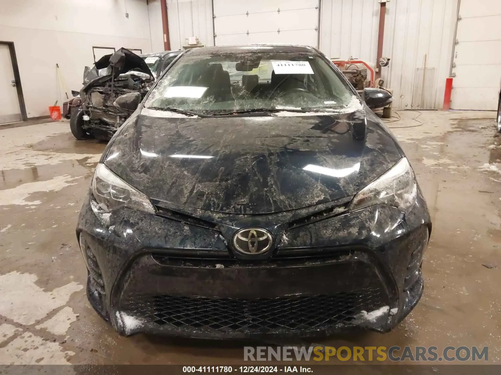 12 fotografías del automóvil dañado 2T1BURHE8KC184470 TOYOTA COROLLA 2019