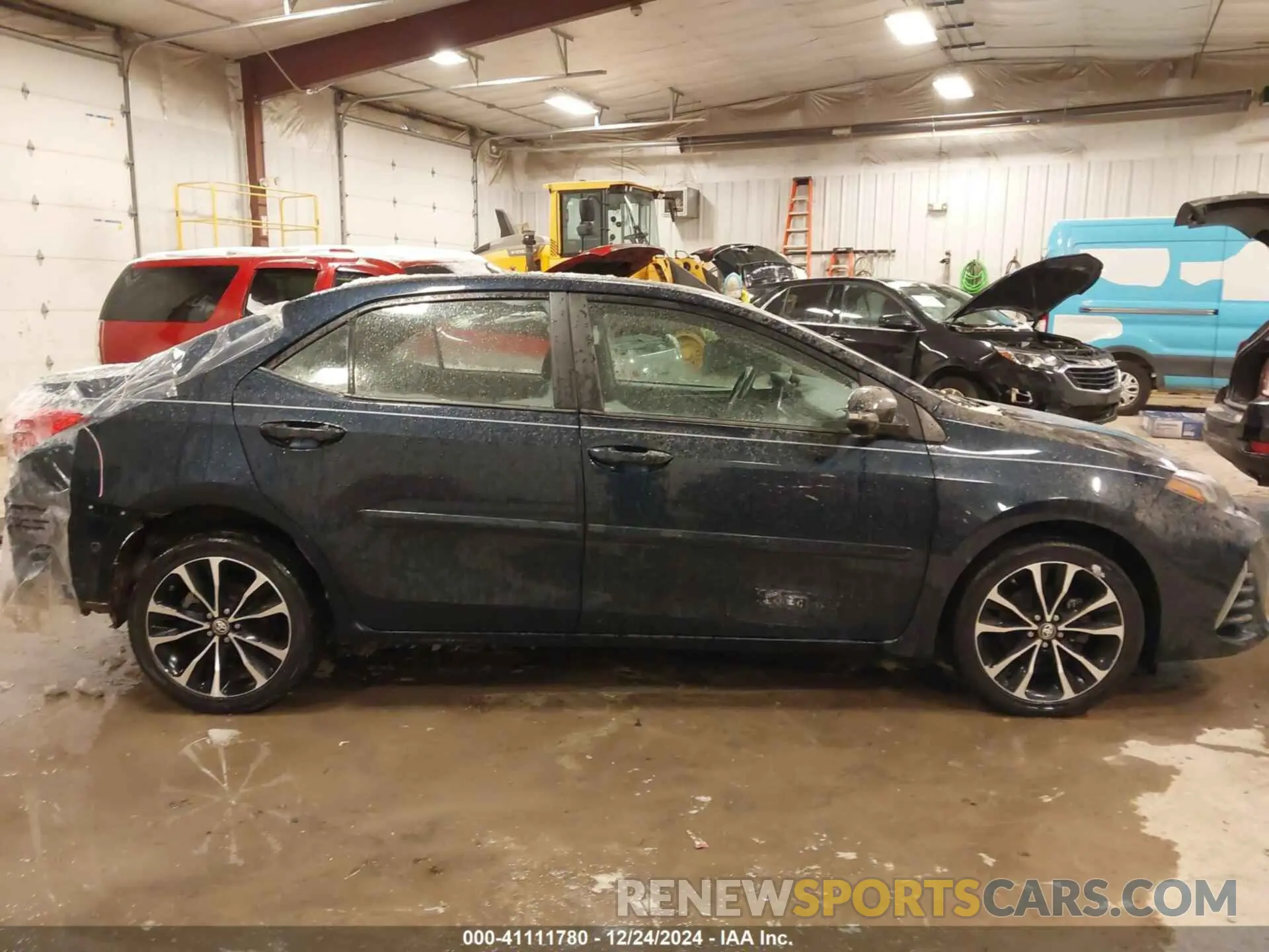 13 fotografías del automóvil dañado 2T1BURHE8KC184470 TOYOTA COROLLA 2019