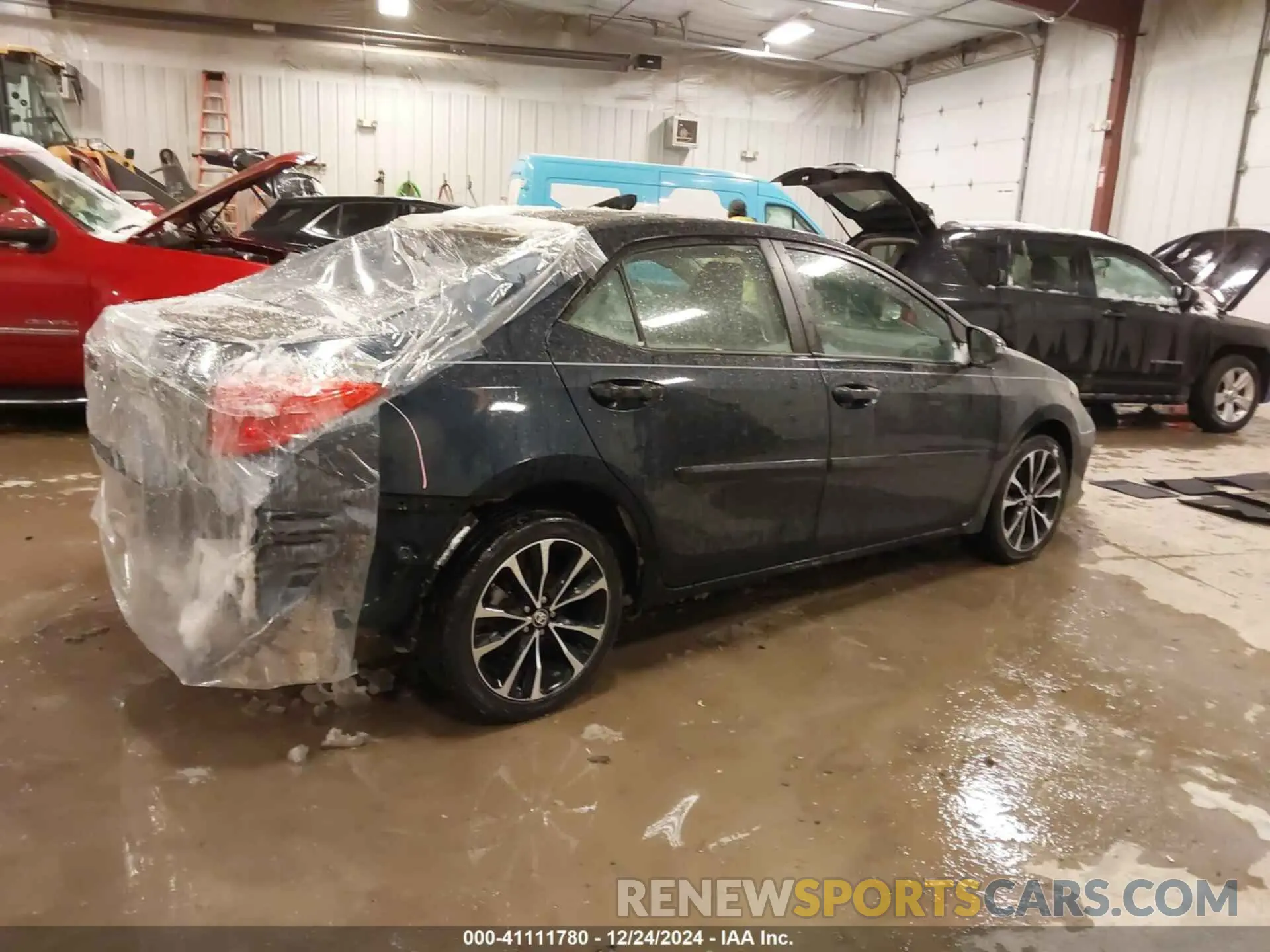 4 fotografías del automóvil dañado 2T1BURHE8KC184470 TOYOTA COROLLA 2019