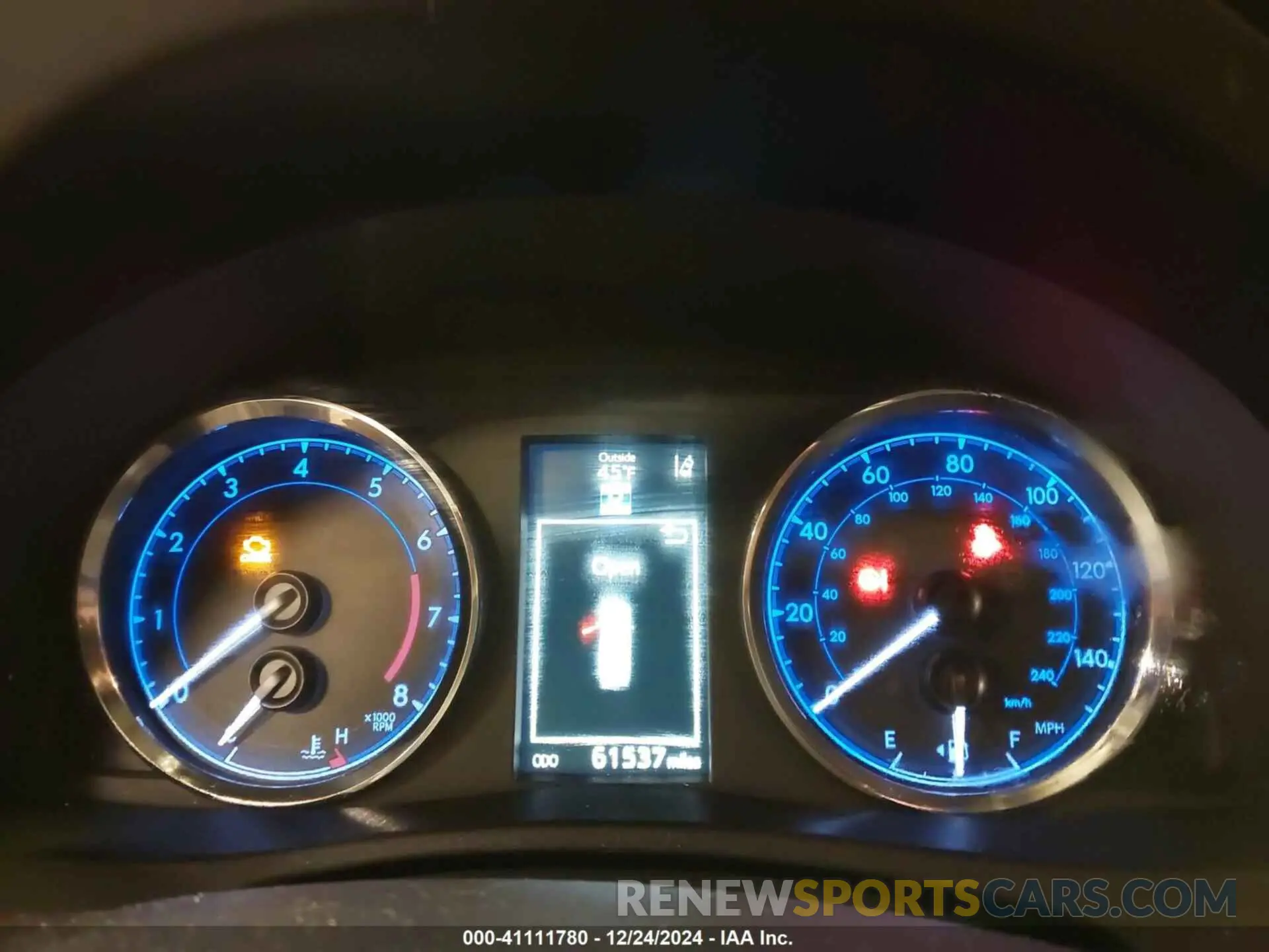 7 fotografías del automóvil dañado 2T1BURHE8KC184470 TOYOTA COROLLA 2019