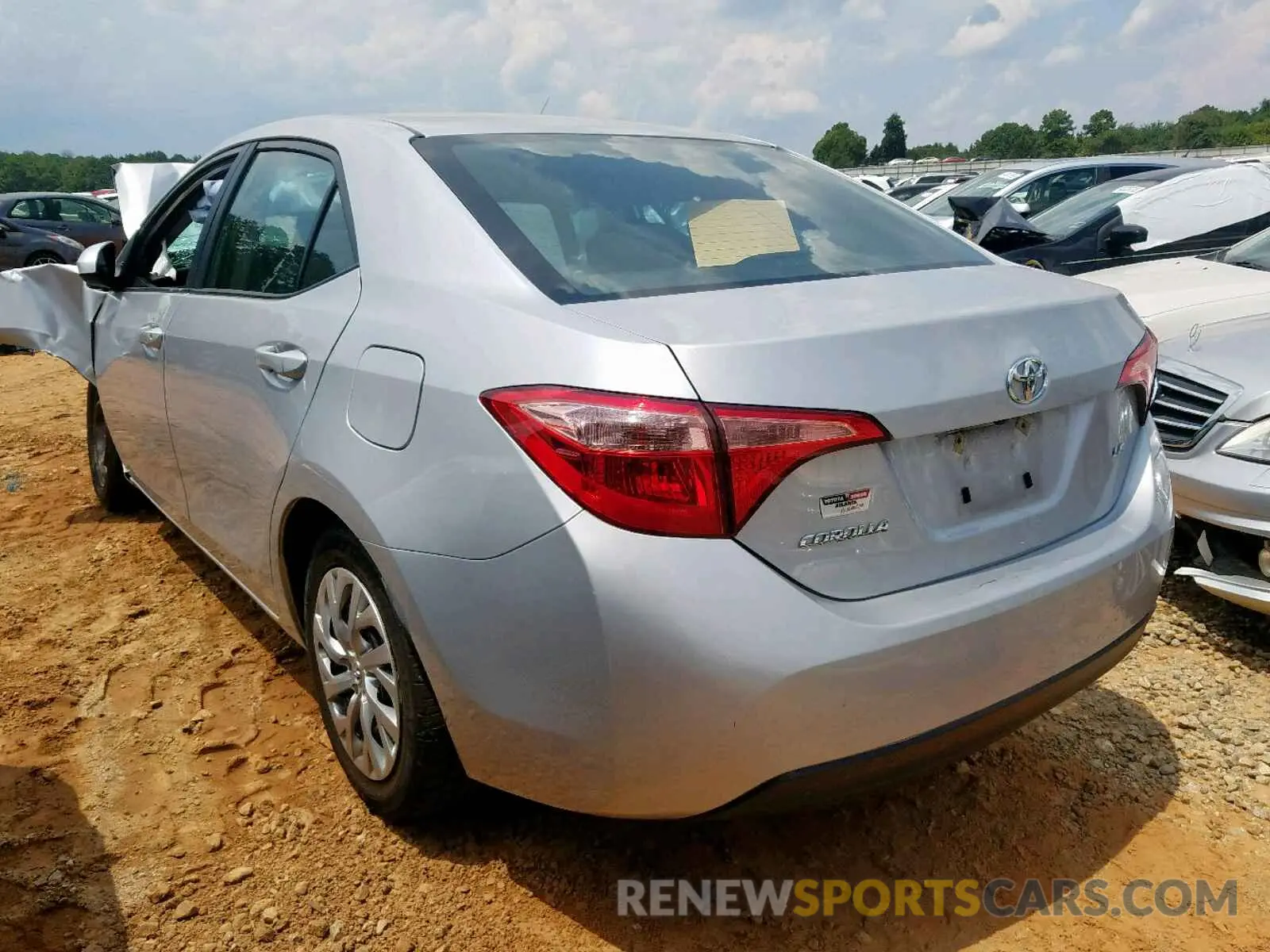 3 fotografías del automóvil dañado 2T1BURHE8KC185862 TOYOTA COROLLA 2019