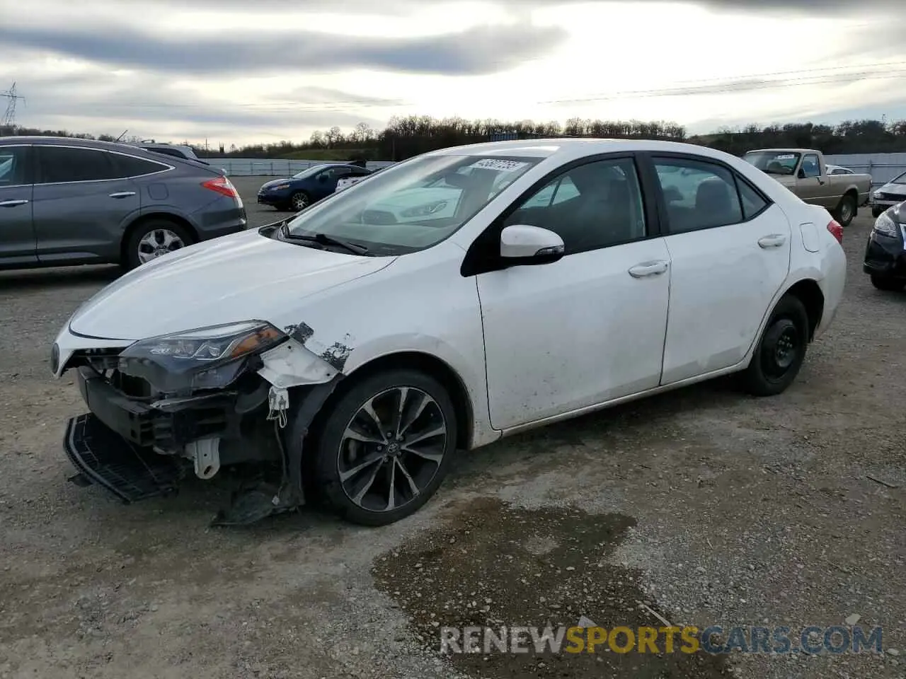 1 fotografías del automóvil dañado 2T1BURHE8KC191953 TOYOTA COROLLA 2019