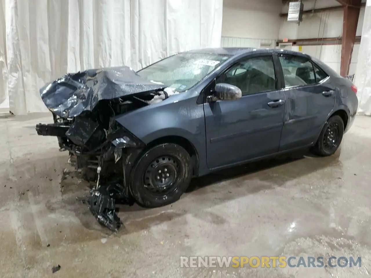 1 fotografías del automóvil dañado 2T1BURHE8KC193606 TOYOTA COROLLA 2019