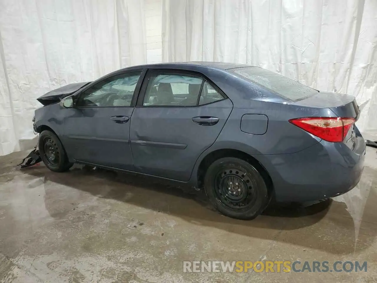 2 fotografías del automóvil dañado 2T1BURHE8KC193606 TOYOTA COROLLA 2019