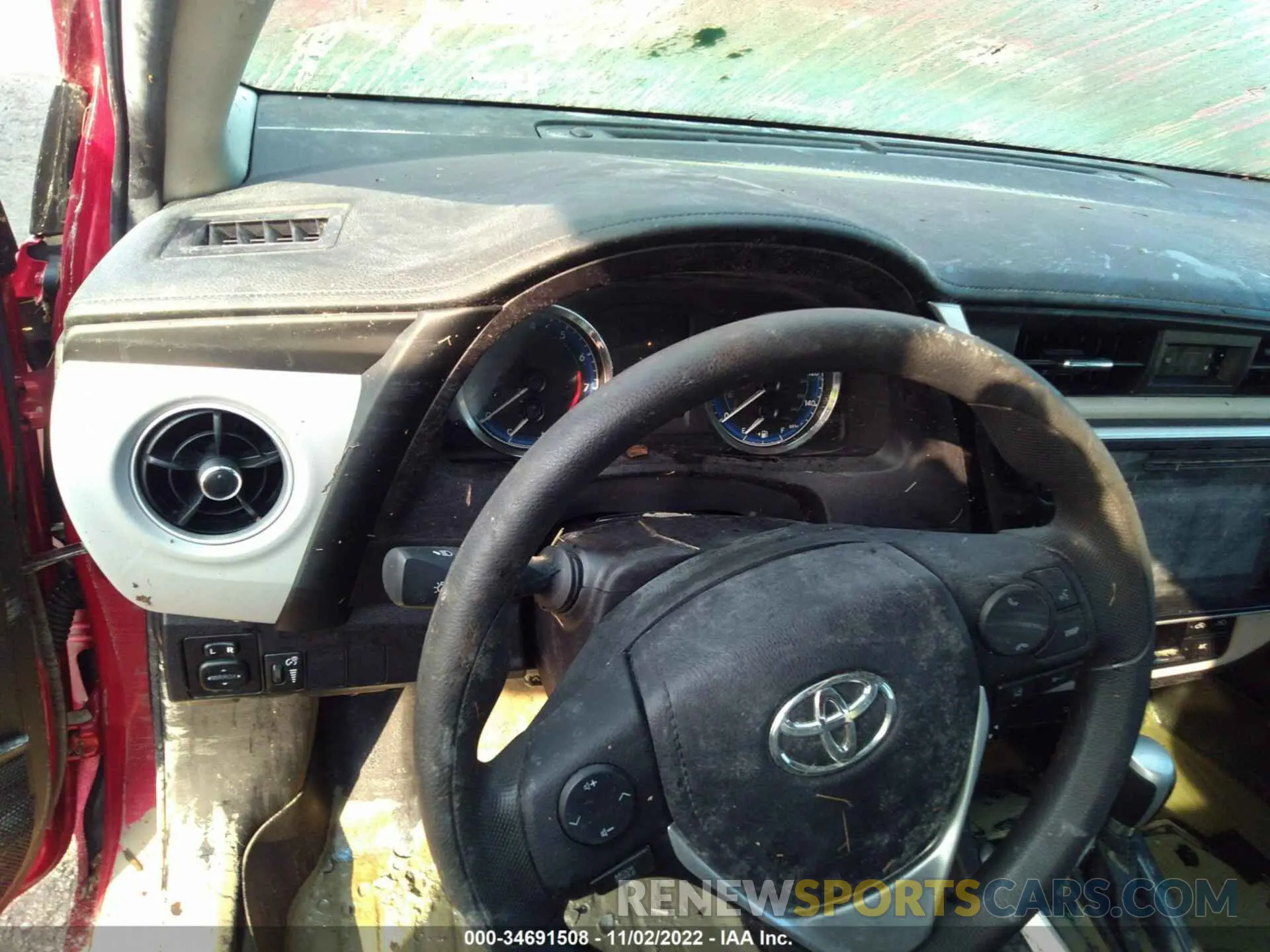 7 fotografías del automóvil dañado 2T1BURHE8KC205690 TOYOTA COROLLA 2019
