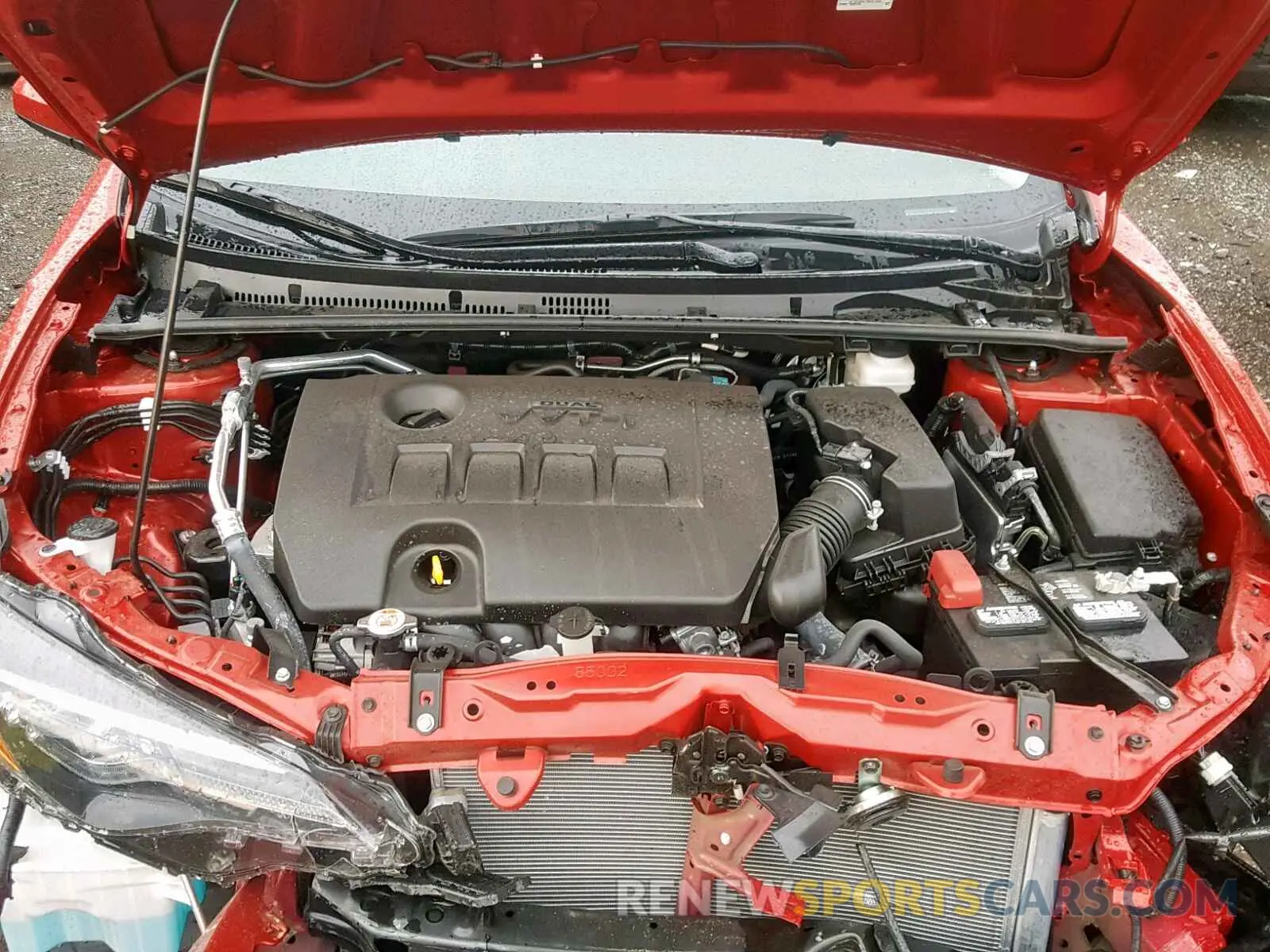 7 fotografías del automóvil dañado 2T1BURHE8KC206810 TOYOTA COROLLA 2019
