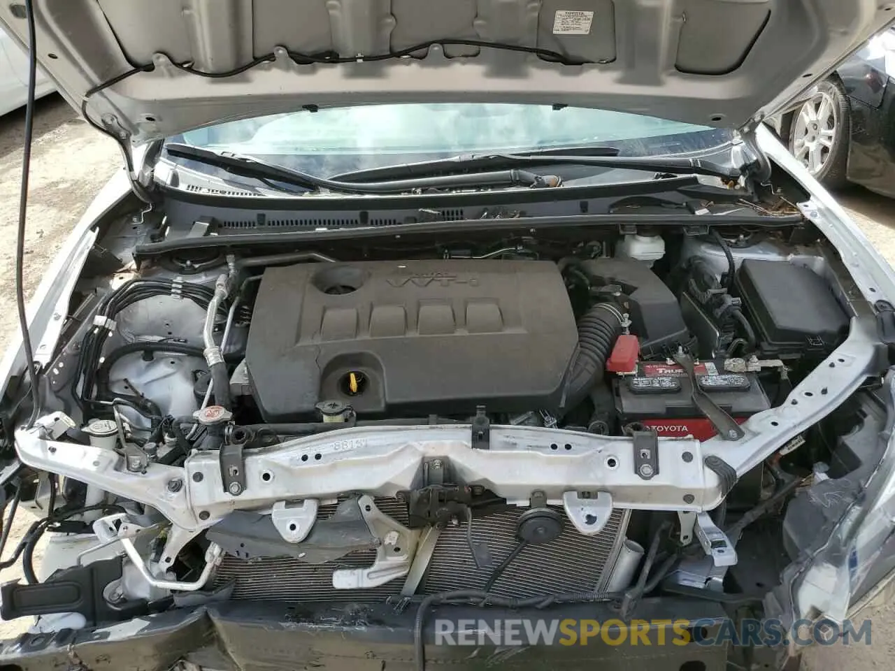 7 fotografías del automóvil dañado 2T1BURHE8KC209934 TOYOTA COROLLA 2019