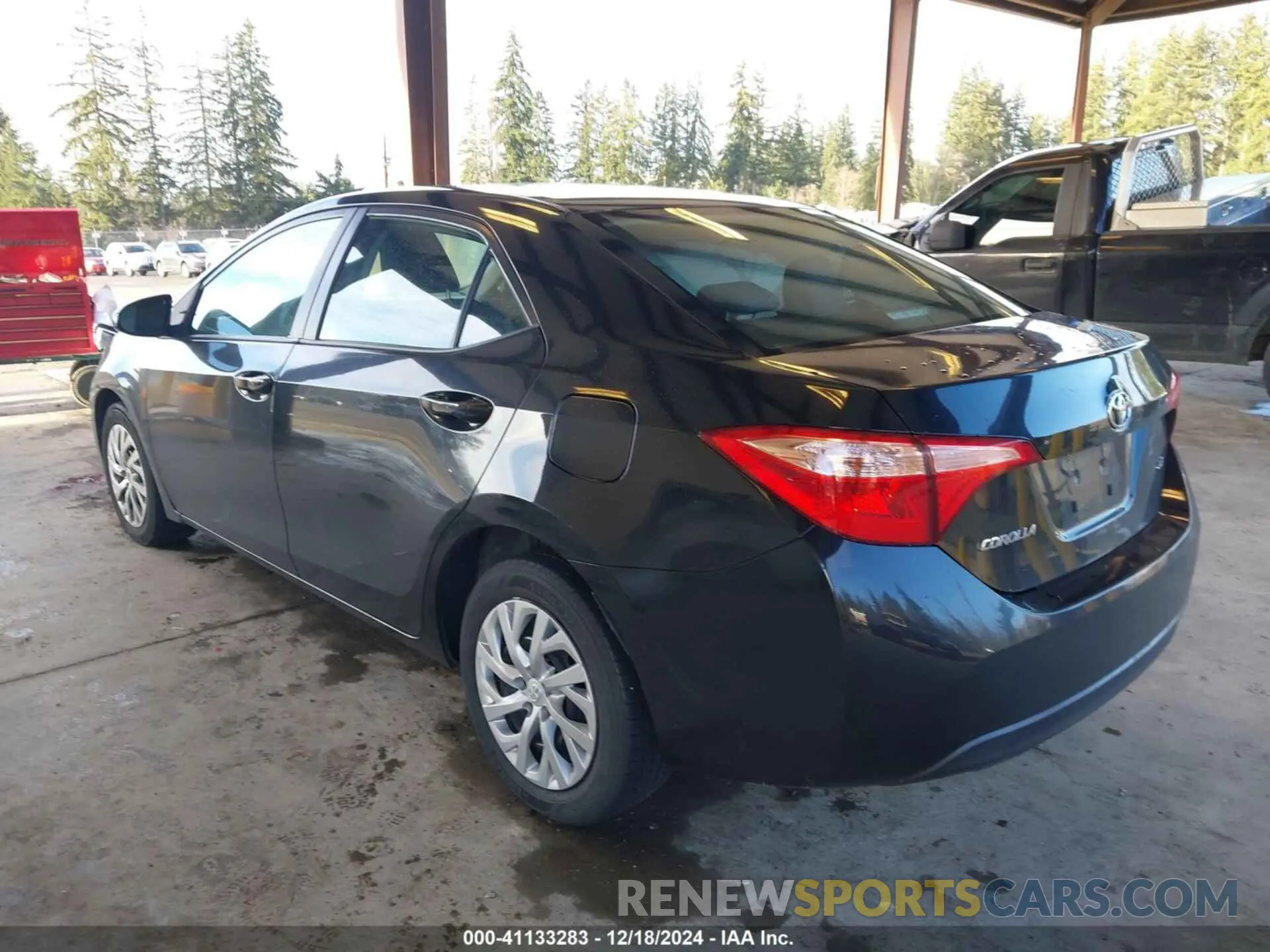 3 fotografías del automóvil dañado 2T1BURHE8KC220979 TOYOTA COROLLA 2019
