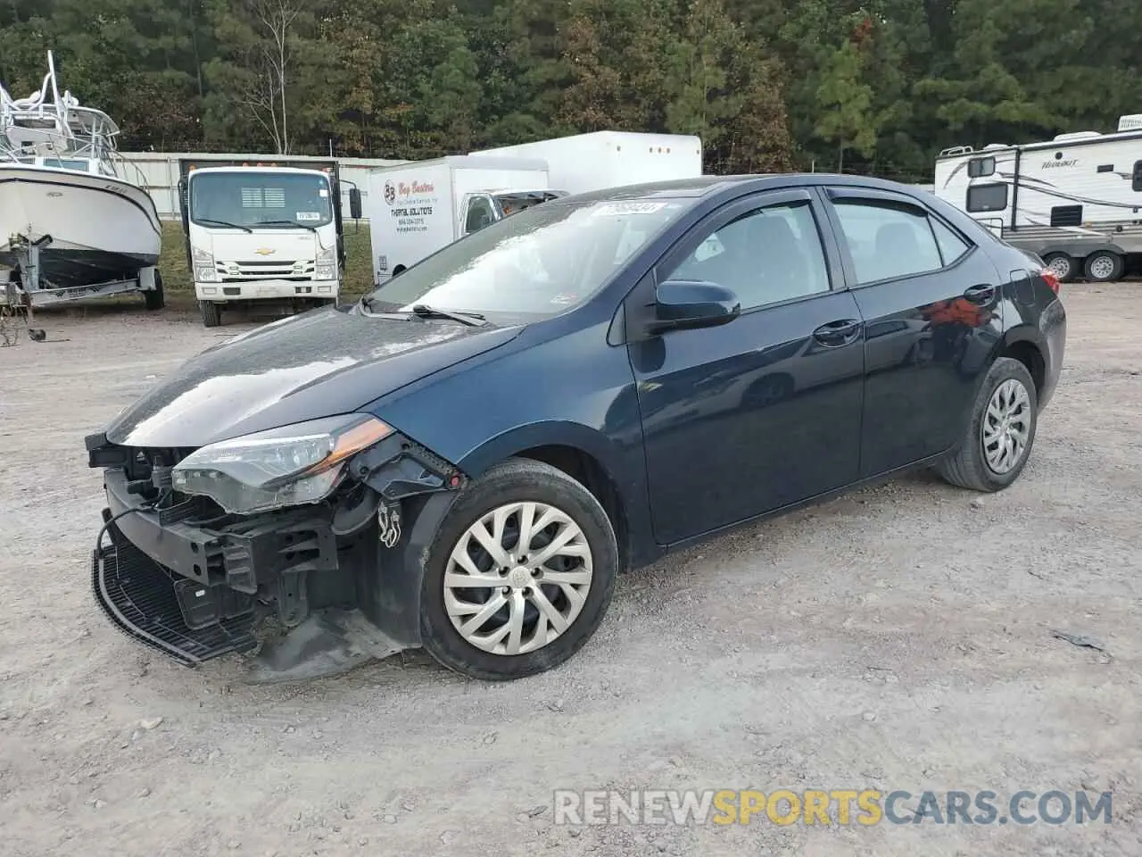 1 fotografías del automóvil dañado 2T1BURHE8KC223039 TOYOTA COROLLA 2019