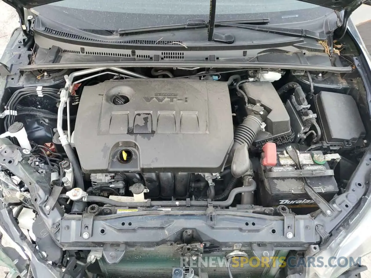 11 fotografías del automóvil dañado 2T1BURHE8KC223039 TOYOTA COROLLA 2019