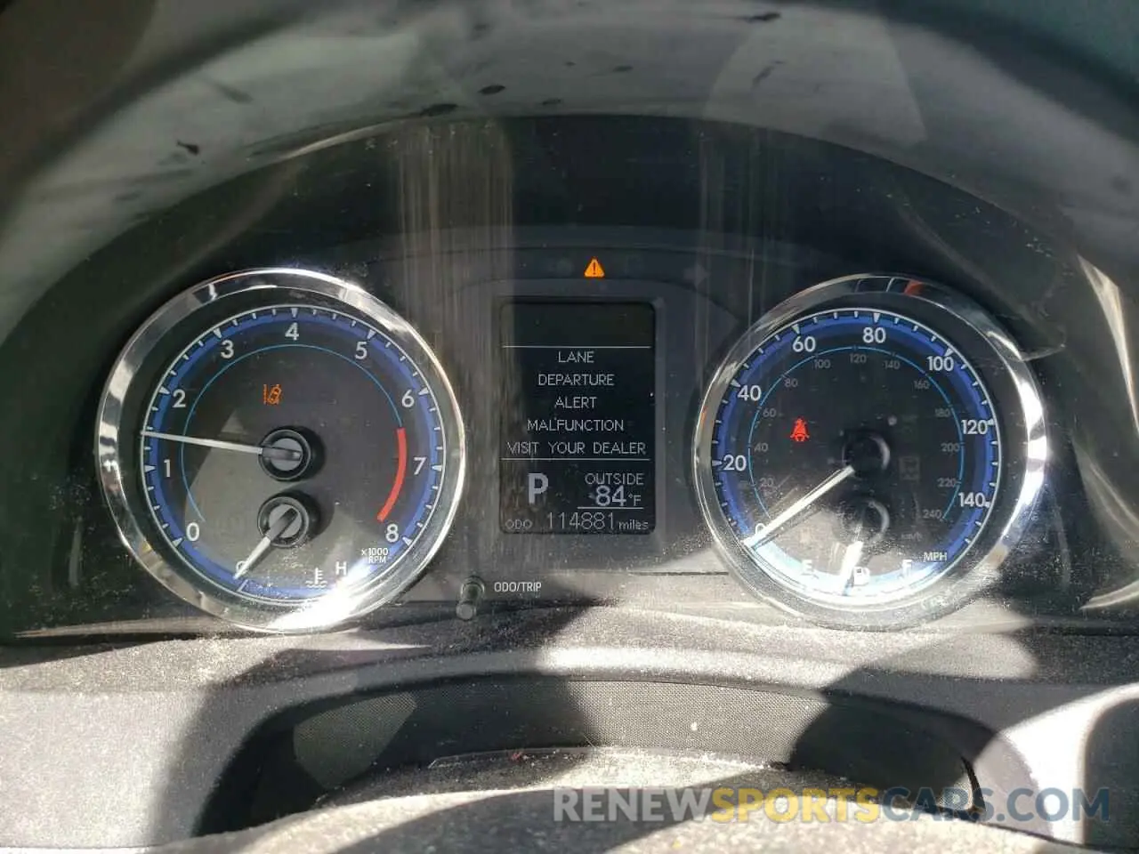 9 fotografías del automóvil dañado 2T1BURHE8KC223039 TOYOTA COROLLA 2019